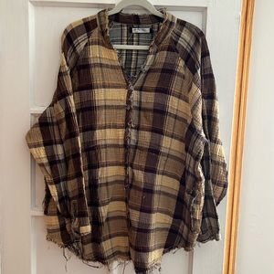 We The People xl plaid shirt